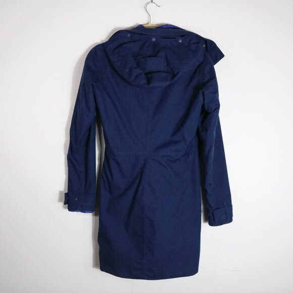 Patagonia Vosque 3 In 1 Parka Puffer Coat Womens XS Blue Long Winter - Picture 10 of 14